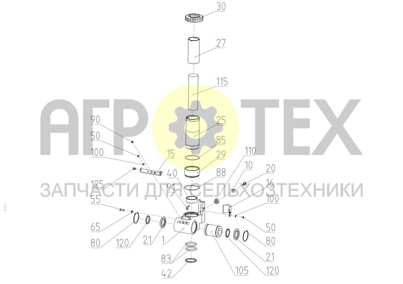 Каретка (2650.04.03.020Б) (№125 на схеме)